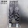 JEEP SPIRIT Herren Herbst/Winter Retro Harem Jogger Jeans