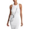 Michael Kors Lyra Canvas Shoulder Bag, Crossbody Bag, Handbag Mini Women's Optical White 35R5S1YC0B-OPTIC WHITE