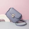 Genuine leather saddle women's bag, niche high-quality single shoulder women's bag, versatile mobile phe crossbody bag