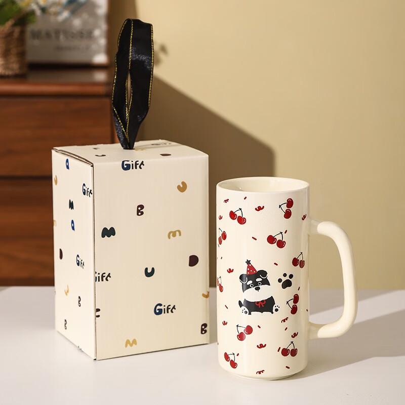 SX Schnauzer Ceramic Mug (Graduation Gift)