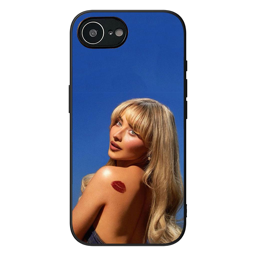 Sabrina Sc Carpenter Phone Cover for Apple iPhone 16 15 14 Plus 13 12 Mini 17 Pro Max + ProMax 16E Air Case