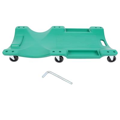 38in Universal Wheel Plastic Creeper Garage Repair Tool 2T Load Bearing Without Sponge Pad