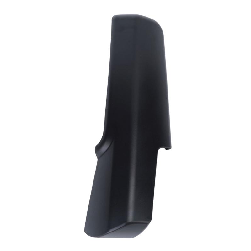 68263392AA 304 Stainless Steel Rear View Mirror Cover Replacement, 68263393AA Black Textured Clip-On Shell for Exterior Housing Repair