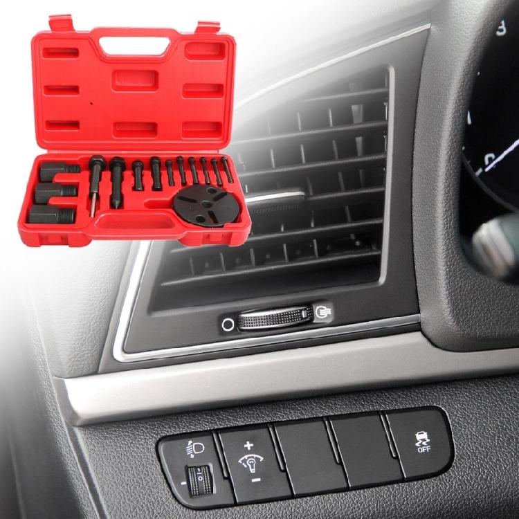 Manual Car Air Conditioning Compressor Service Kit High Performances Tool with Clutch Bearing Removal Function