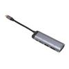 6 in 1 USB C Hub Type C Male to VGA HD Multimedia Interface USB3.1 USB2.0 Type C2.0 PD100W Multi