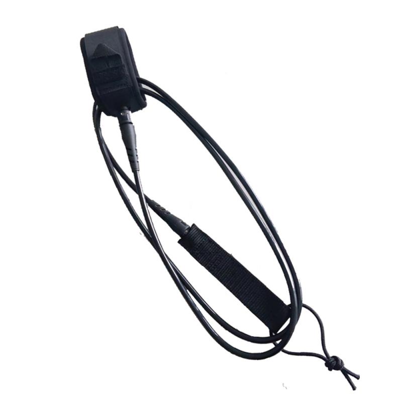 Elastické surfovací vodítko Nastavitelné Vysoce pevné antikorozní 360stupňové otočné nožní lano