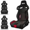 Sparco Racing Seat 009011NRRS Car Black Red