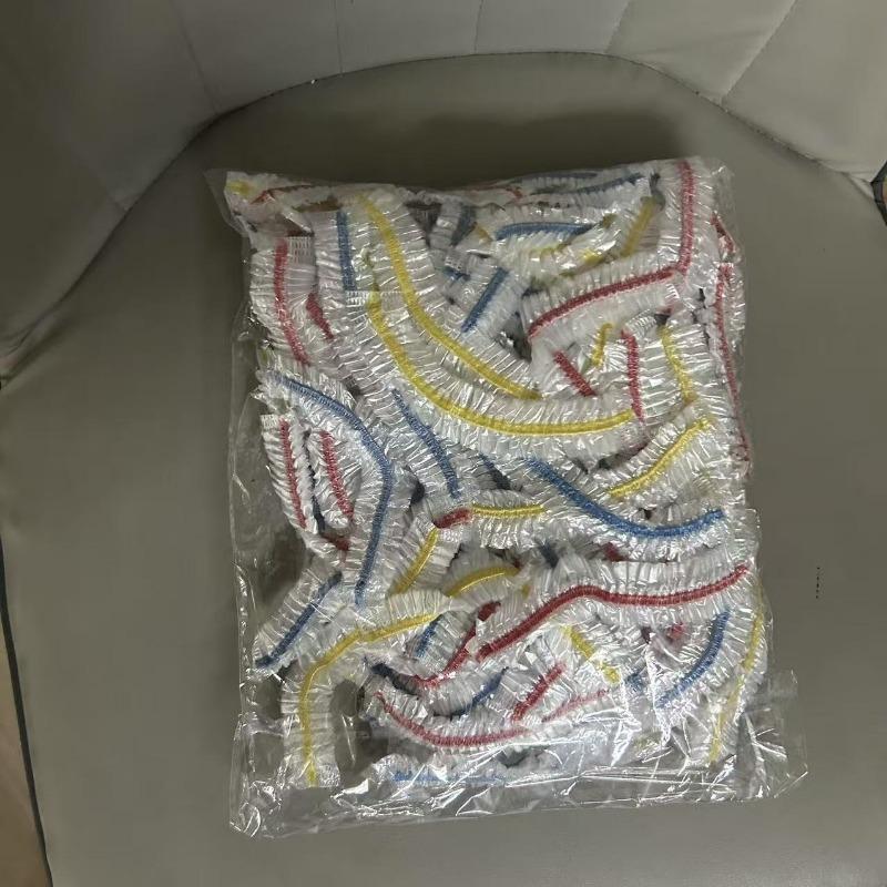 1PC 100 Disposable Plastic Wrap Cover Elastic Mouth HouseholdFoodFreshnessCoverDustproof Food Grade Plastic Suitable for Kitchen