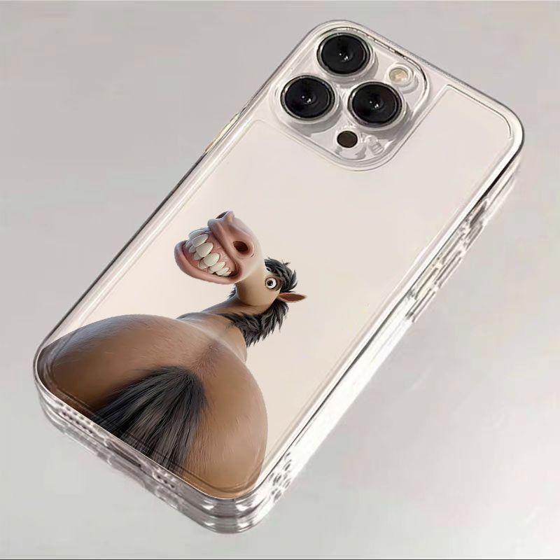 

Funny Cartoon Horse Phone Case For Samsung A57 A07 A36 A26 A56 A16 A06 A55 A35 A25 A15 A05 A54 A14 A13 A53 Clear Back Cover Samsung A56 5G