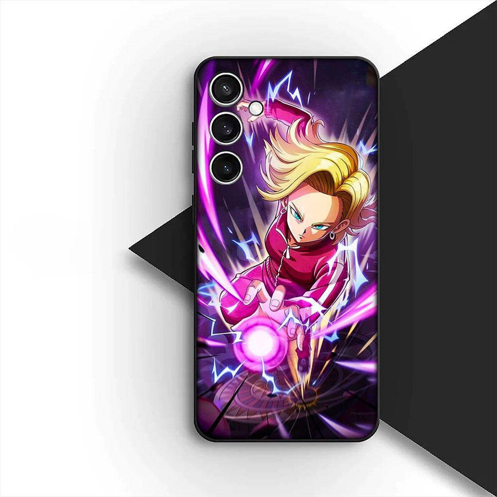 Cover for Xiaomi Redmi 15 15C A3 A4 A5 9A 9C NFC Note 9 8 9T 8T Pro Casing Phone Case Comics Android 18 Dragon Gokus Ball