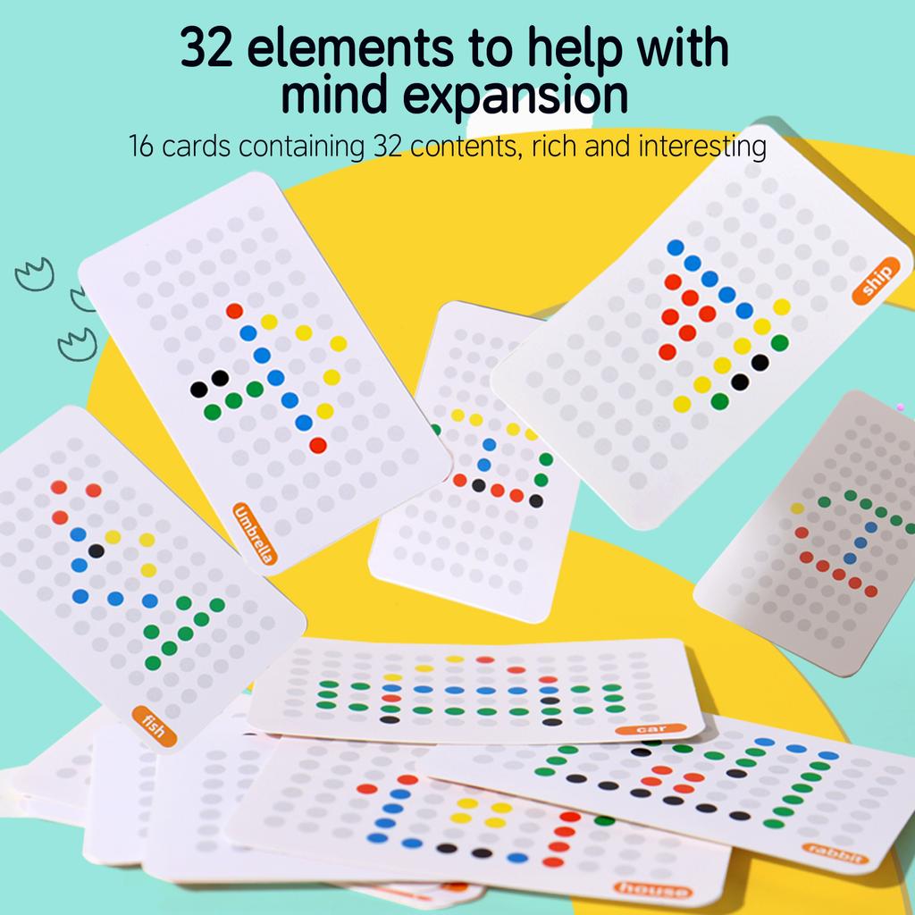 Magnetic Doodle Board for Toddlers with Magnetic Pen and Beads Drawing Board Montessori Educational Preschool Travel Toy Gifts