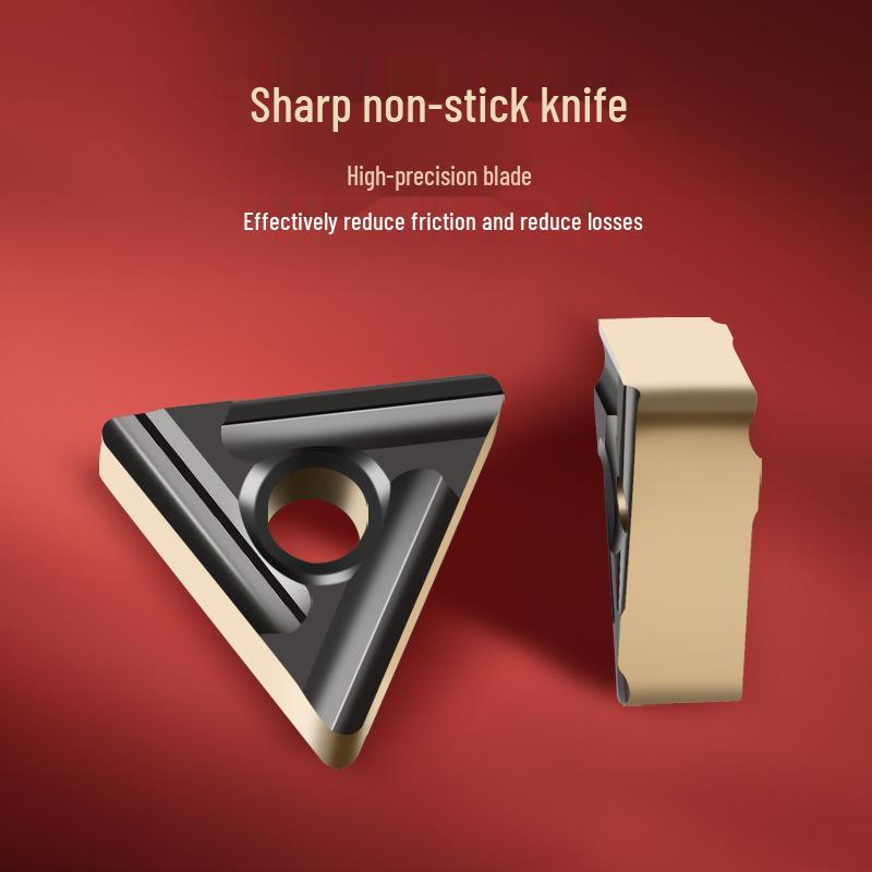 Tiangong TNMG160408 CNC Milling and Turning Blade - Triangular Carbide for Stainless Steel