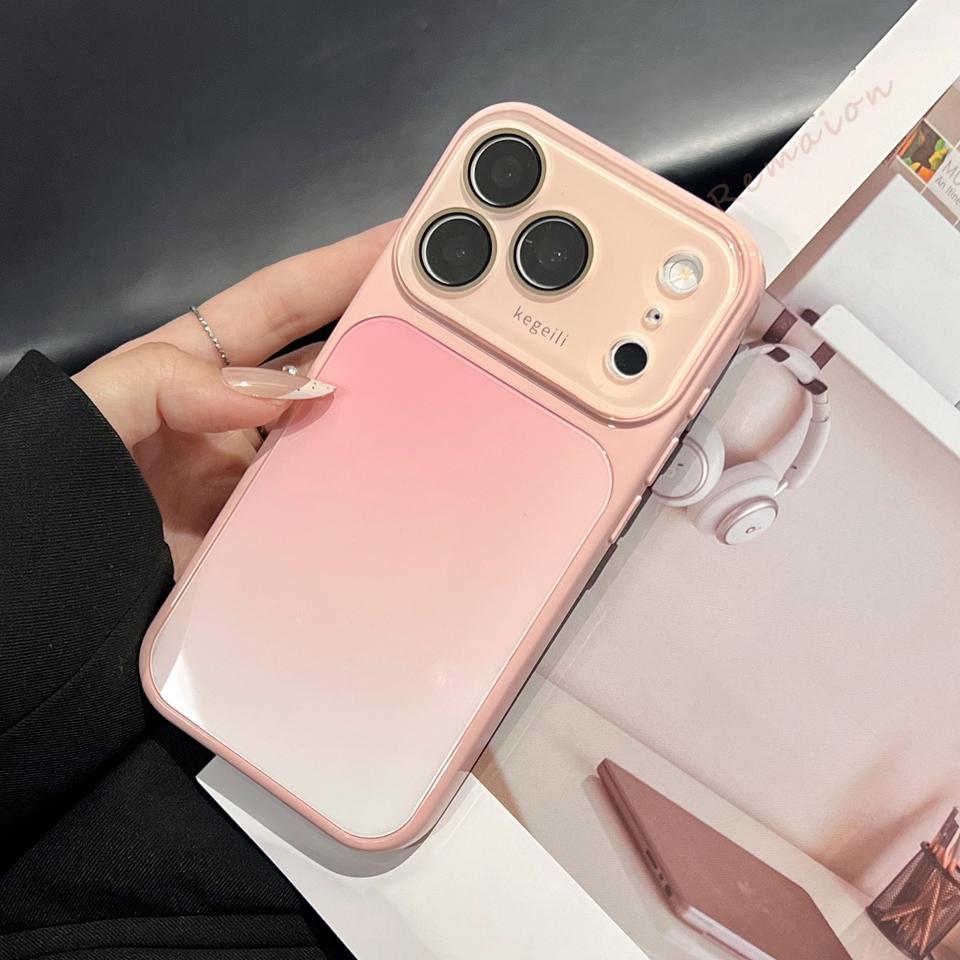 Colorful Official Phone Case For For Iphone 17 12 13 14 1 16 17 Pro Max 17Pro 16Pro  Big Windows Shockproof Protector Cover