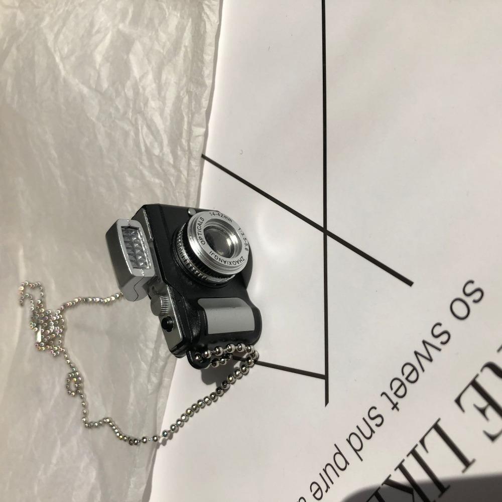 Camera Pendant Necklace 2026 New Kpop Hip-Hop Simple Personality Women Men Punk Y2K Charms Jewelry Accessories