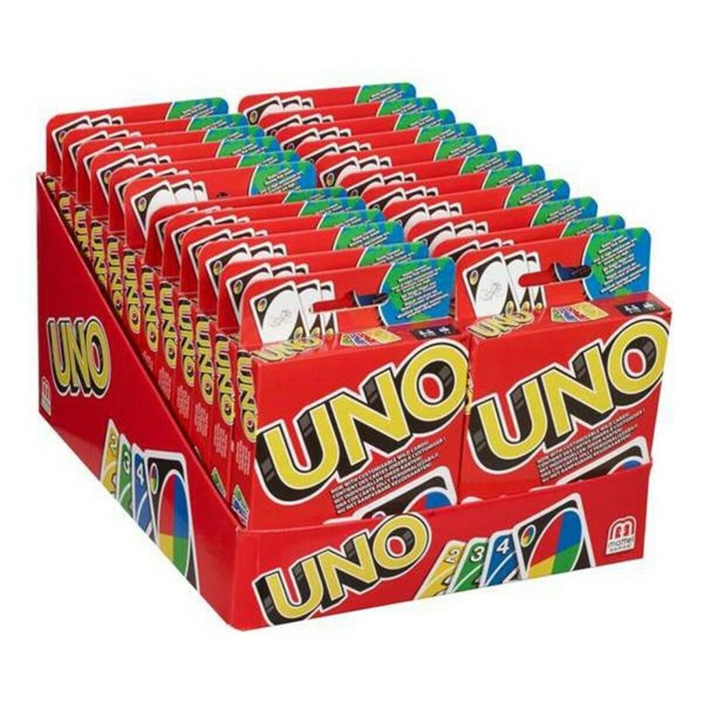 Uno Mattel UNO Karten Brettspiel (24 Stück)