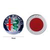SYENG1 5 Color Alfa Romeo Car Grill Emblem Badge Car Front Grille Logo For Alfa Romeo Giulietta Mito Giulia Stelvio Brera 147 156 159
