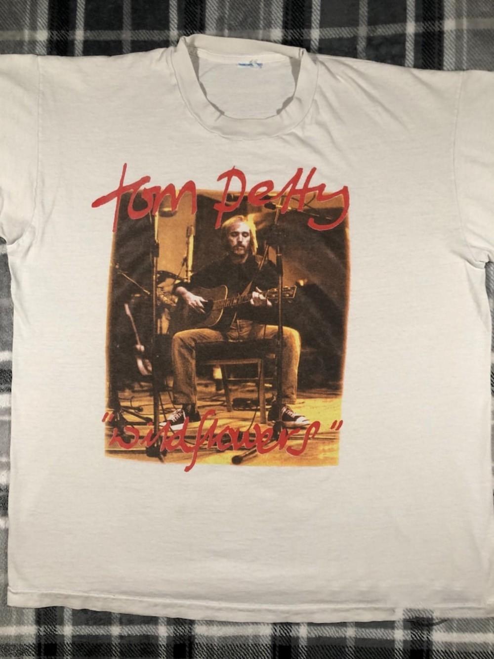 1995 Tom Petty Wildflowers Tour Concert T Shirt NI245 FREE SHIPPING Unisex T-Shirt M