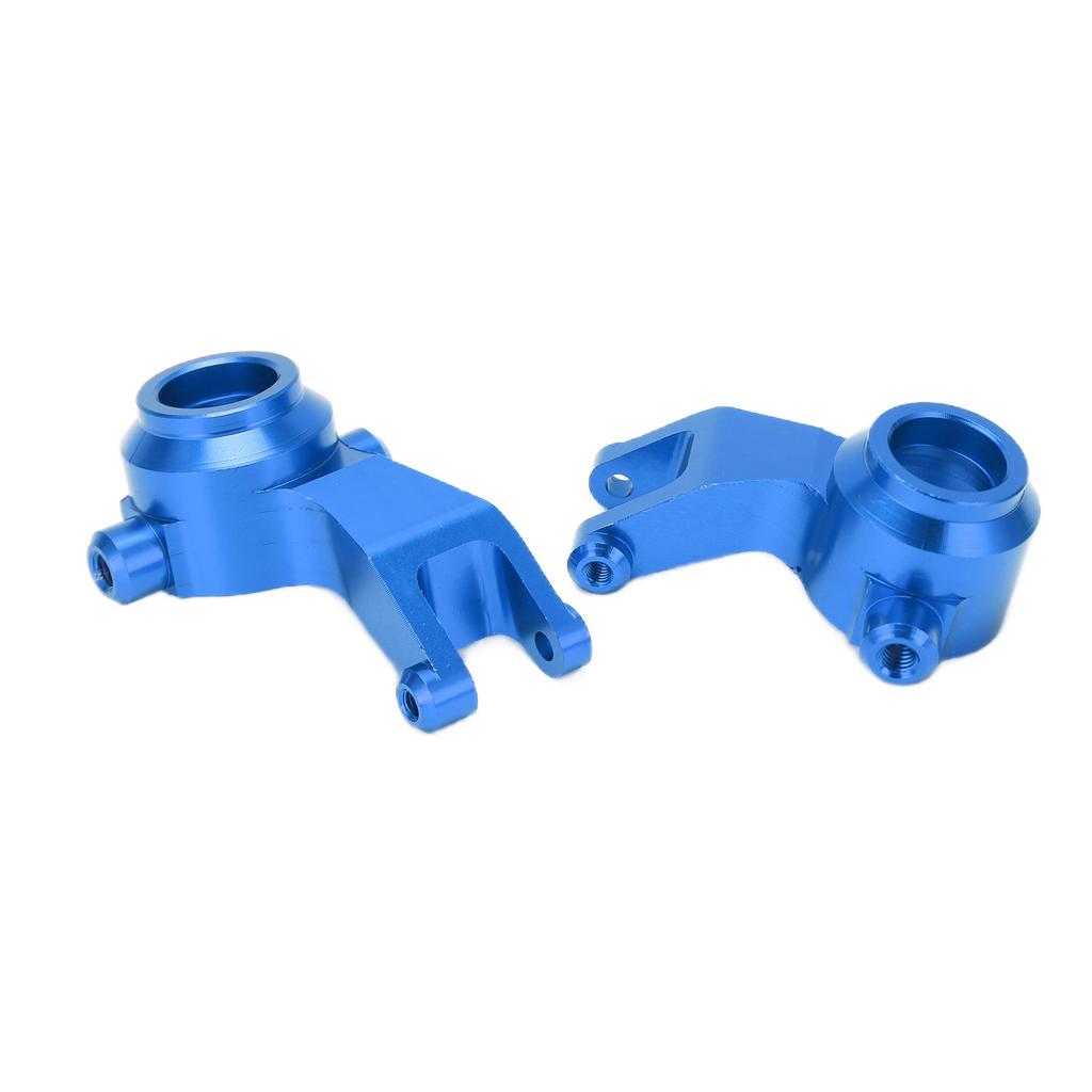 2pcs RC Steering Block RC Aluminum Alloy Steering Cup for ARRMA Senton Series 110 RC CarBlue