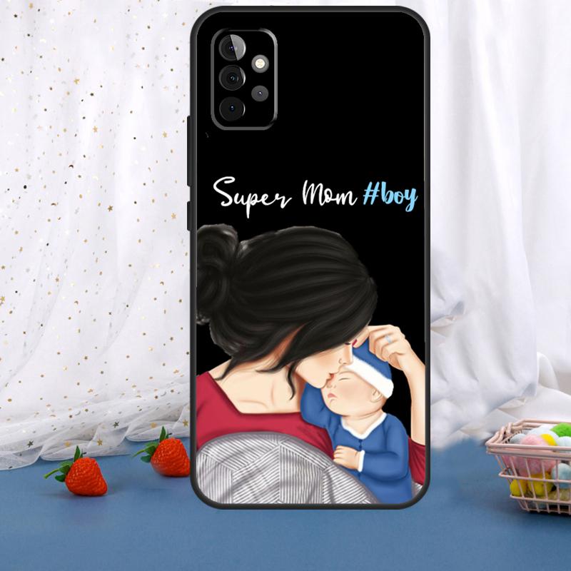

Super Dad Mom Baby Girl Twin For Samsung Galaxy A15 A55 A35 A53 A33 A13 A36 A56 A26 A16 A22 A32 A52 A54 A34 A05 A06 Case Samsung A35