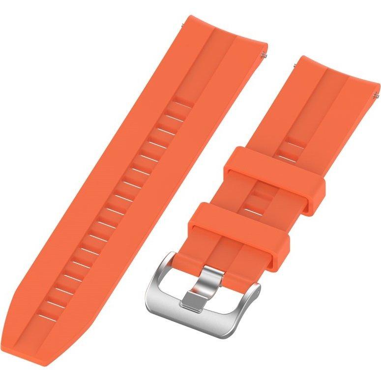Universal Silicone Strap 22mm, Orange
