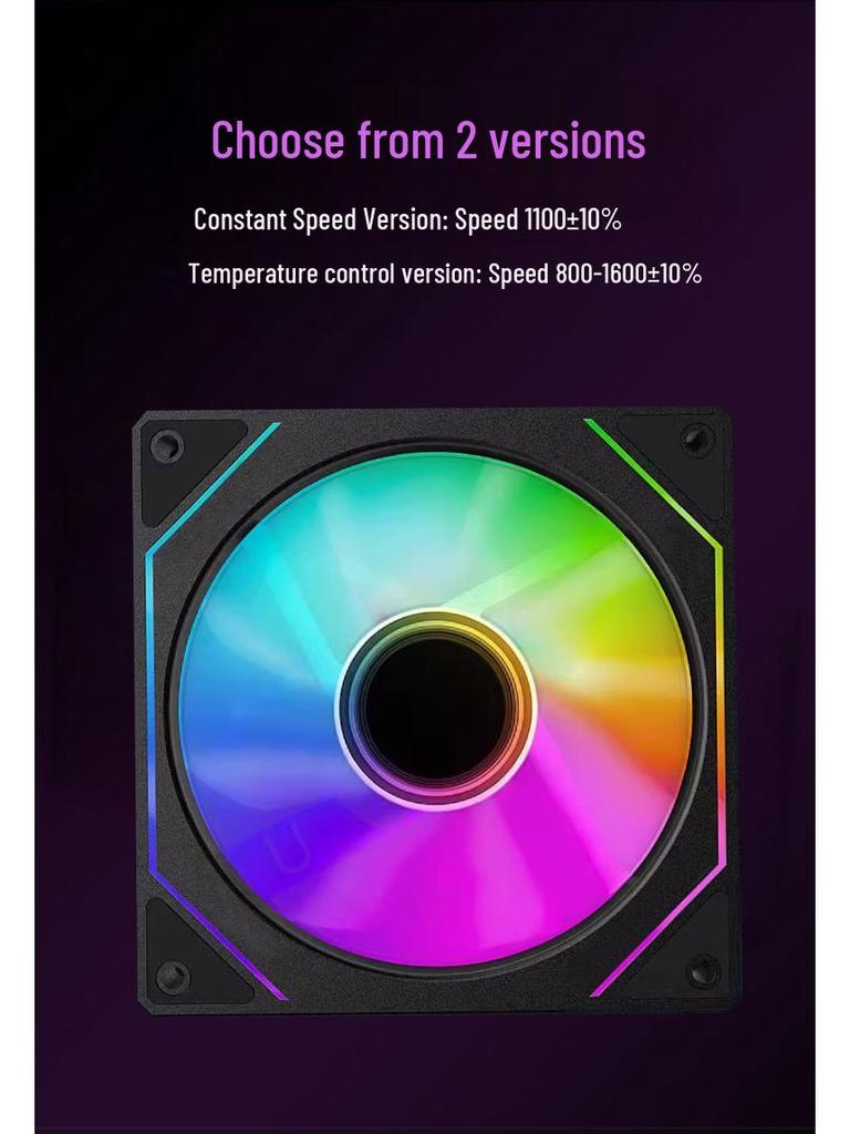 Prism 4 Pro 12cm ARGB Temperature-Control Silent Cooling Fan