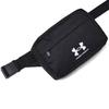 Under Armor Loudon Lite Waist Bag Crossbody Back UA Loudon Lite WB Xbody UNDER ARMOR (Black (001), ONESIZE) [Item]