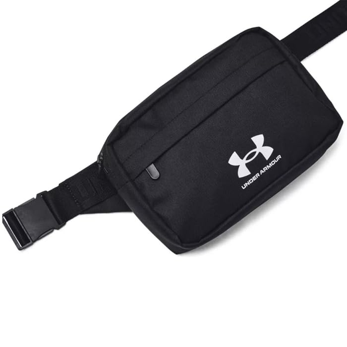 Under Armor Loudon Lite Waist Bag Crossbody Back UA Loudon Lite WB Xbody UNDER ARMOR (Black (001), ONESIZE) [Item]
