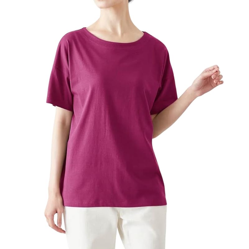 

[Belle Maison] T-shirt ladies short sleeve Water absorption and quick drying antibacterial Odor prevention Relaxing silhouette T-shirt cut and sew