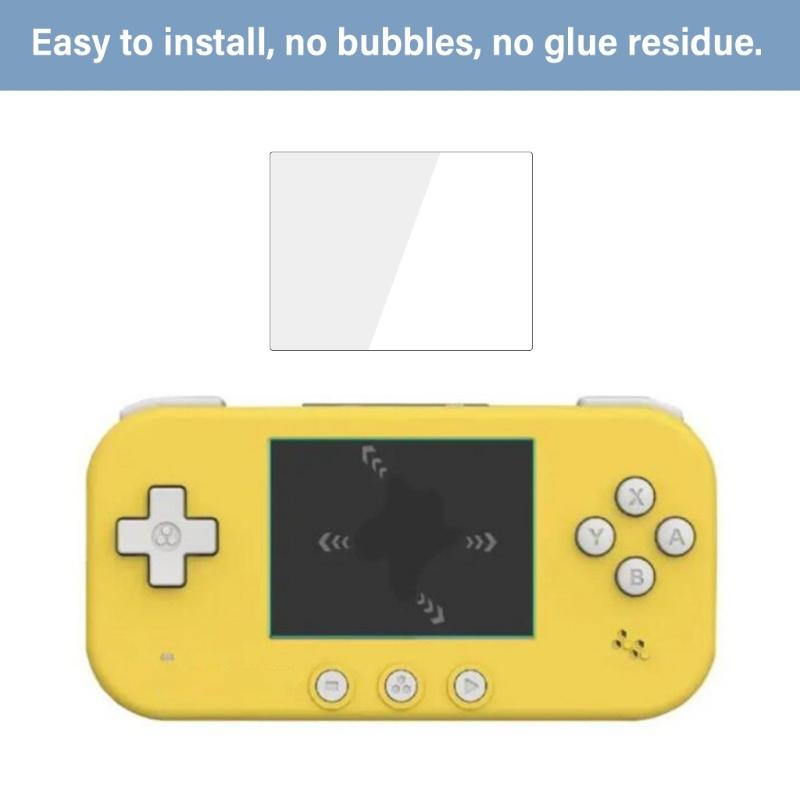 Portable 9H Hardness Clear Tempered Glass Screen Protector Film Accessory for Trimui Handheld Game Player Gaming Console