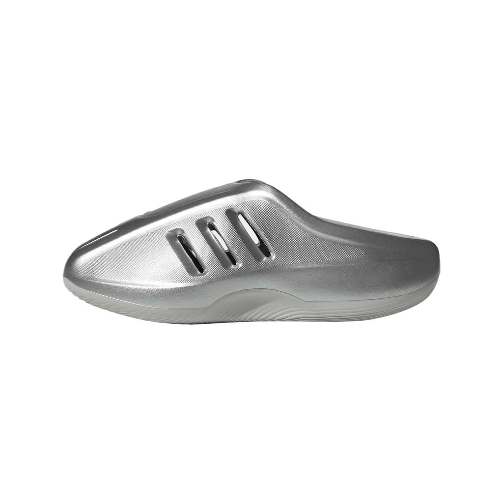 Adidas Originály Adifom Ii Infinity Mules Series Jednoduché Všestranné Ležérní Módní Protiskluzové Pantofle s Uzavřenou Špičkou Unisex Pantofle Stříbrné JQ9659