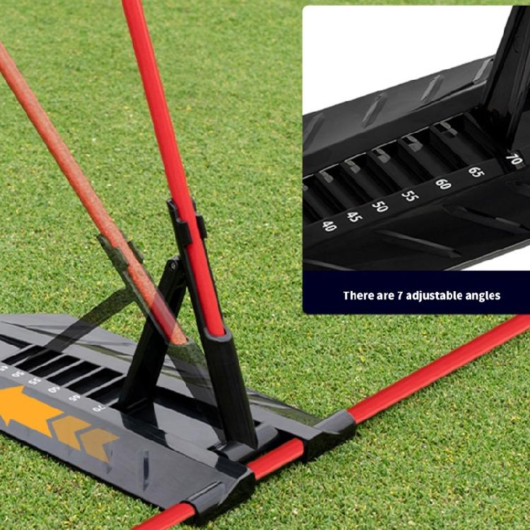 Portable Golf Training Stick Sport Trainers Golf Swing Alignment Rod Swing Angles Adjustment Postures Correction Aid