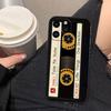Retro Cassette Tape Camera Cover Phone Case For iphone Apple 17 AIR 16E 16 15 14 13 12 11 Pro XR Max 8 7 Plus TPU Case Shell