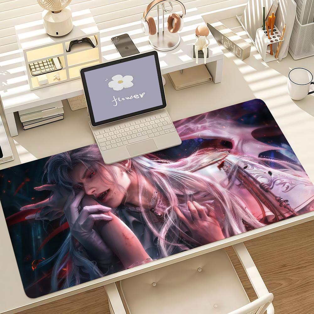 Game Love And Deepspace Sylus Mouse Pad Anti Slip Rubber Edge Locked Thickened Laptop Gaming Desk Mat