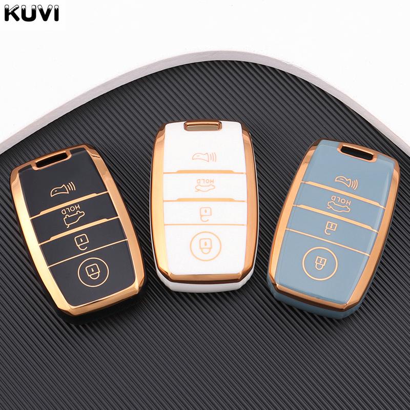 3 4 Buttons Tpu Auto Key Fob Cover Case Housing Fit For Kia Rio Rio5 Sportage Ceed Cerato K3 Kx3 K4 K5 Cerato Sorento Optima Cerato Picanto