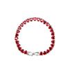 Full Diamond Heart Bracelet with Micro-inlaid Zircon - Trendy European & American Jewelry
