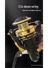 Cross-Country Long-Cast All-Metal Spinning Reel with Oblique Mouth and Metal Line Cup for Sea Rods