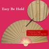 Chinese Large Wall Mount Fans Photography Props Decorative Folding Paper Fan Home Office Decorative Fan Living Room Hanging Fans