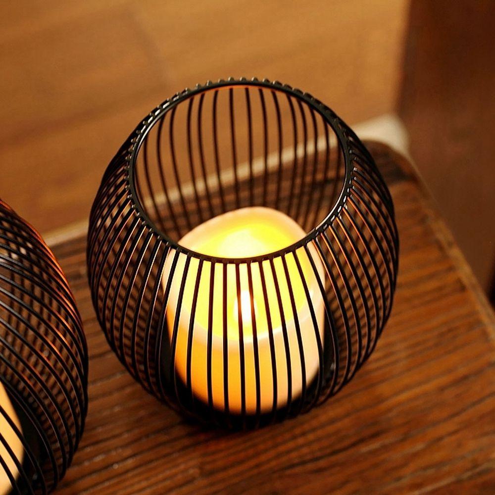 Stumpenkerzenleuchter Außen Kaminsims Heimdekoration Bodenkerzenhalter Vasenkerzenhalter