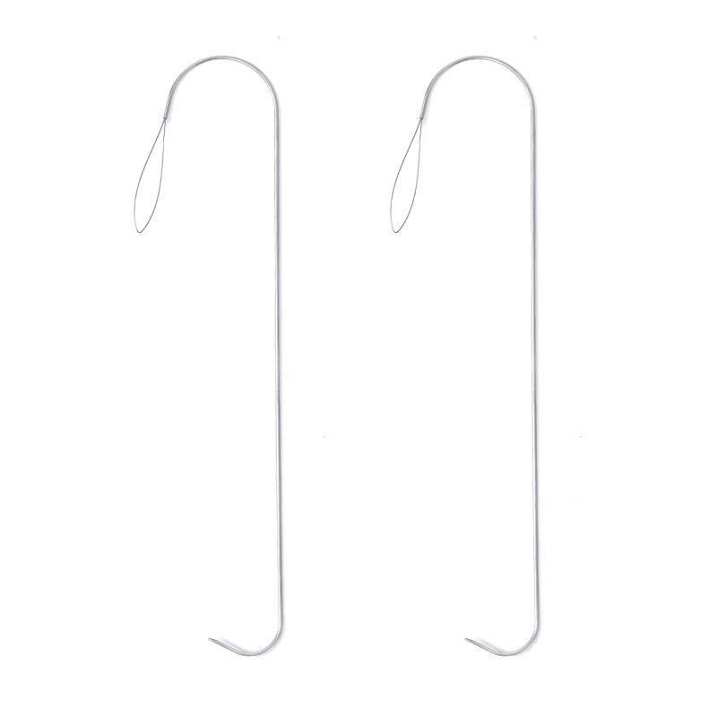 

2/5Pcs 5.3 Inches Large Eye Curved Beading Needles Bead Spinner Needle for Glass Seed Beads Bracelet Necklace Jewelry Making DIY