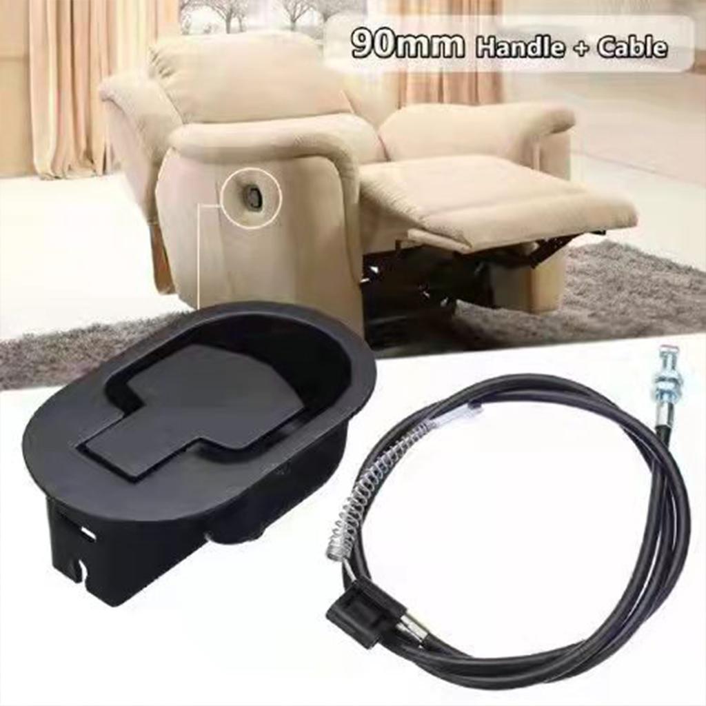 Metal Recliner Handle Replacement Parts Pressure Bar Pull Cable Chair Switch Wire for Most Major Chair Brands