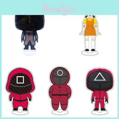 Beautiful Squid Game Front 456 218 Acrylic Stand With Fine Workmanship