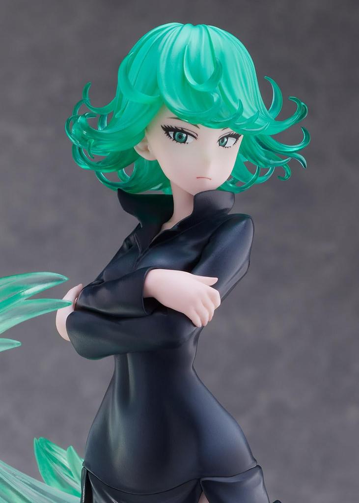 Bellfine Man Tatsumaki the Fearsome Scale PVC Complete Figure One-Punch 1/7 Pre-painted