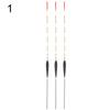 Wood Fluorescent Floats Bobbers Slip Drift Tube Long Tail Buoy Strike Indicator Durable New Fishing Float Daytime Fishing