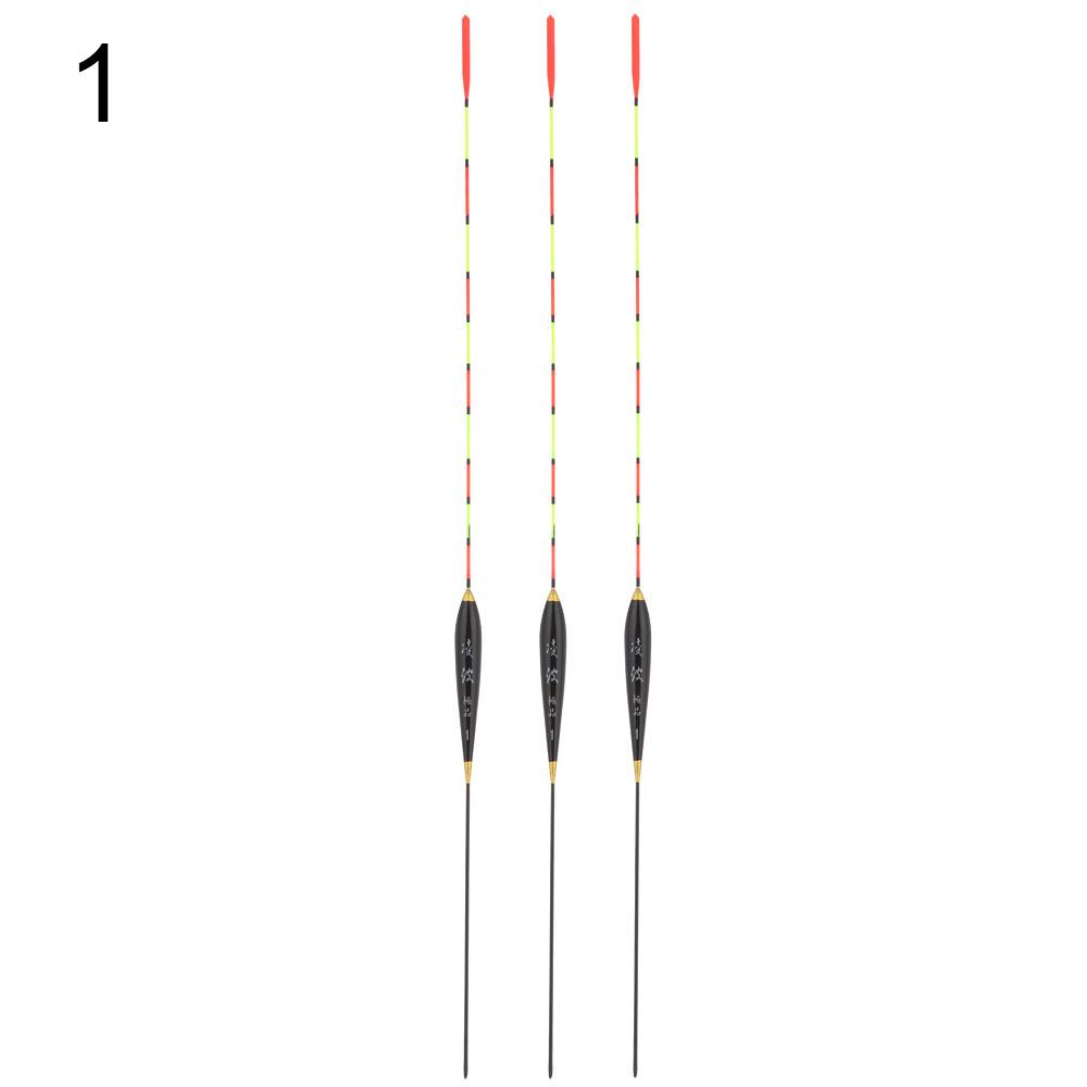 Wood Fluorescent Floats Bobbers Slip Drift Tube Long Tail Buoy Strike Indicator Durable New Fishing Float Daytime Fishing