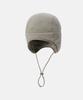 DESCENTE Fleece Earflap Beanie Beige Sq423Ukco6