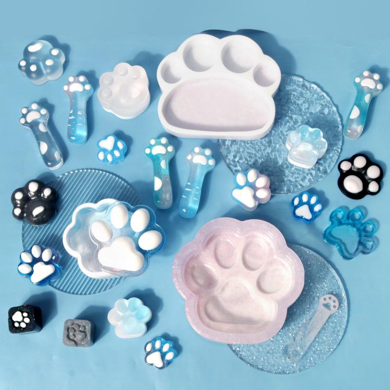 DIY Pazur kota silikonowa forma do robienia kolczyków i breloków