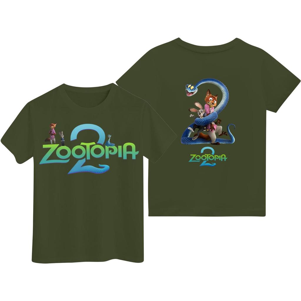 Children's Casual Fashion Cartoon Print Short-sleeved T-shirt Top