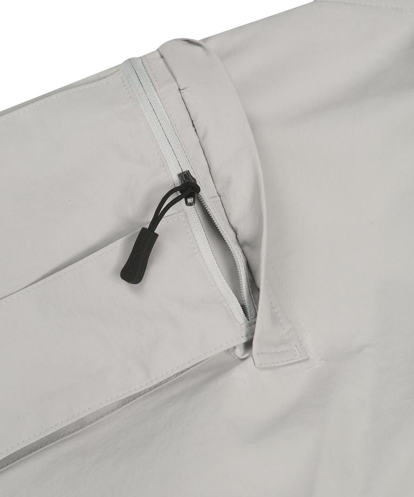PHYPS MOTORCYCLE H-Tech 3Layer Trail Wide Cargo Pants Light Gray