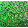 Ceiling Decor: Grape Leaf & Green Vine Rattan Trellis