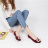 Women Girls Solid Big Size Slip On Flat Shallow Comfort Casual Single Shoes 23 Colors